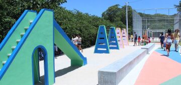 Projetado para minimizar enchentes, primeiro parque alagável do Recife é inaugurado no Ipsep