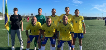 Brasil goleia pelo Mundial de futebol de paralisados cerebrais