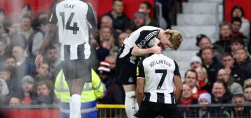 Ex-Sport, Joelinton faz gol pelo Newcastle sobre o Manchester United; assista