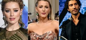 Ex de Johnny Depp, Amber Heard comenta denúncia de Blake Lively contra Justin Baldoni: "Vi de perto"