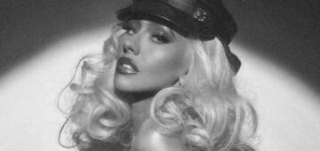 Cristina Aguilera comemora 44 anos com foto sensual e "topless" nas redes: "Traje de aniversário"