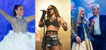 Show da Virada em Copacabana terá Ivete, Anitta, Caetano e Bethânia; saiba como assistir