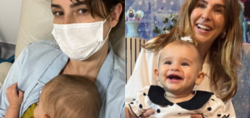 Fernanda Paes Leme revela susto com a filha de 8 meses, que teve de ir ao hospital