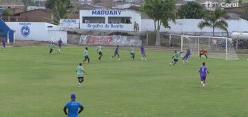 Santa Cruz vence Maguary em jogo-treino disputado em Bonito; veja os gols 