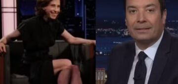 Brasileiros inundam redes de Jimmy Fallon para pedir entrevista com Fernanda Torres