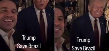 Pablo Marçal encontra Donald Trump nos Estados Unidos: 'Save Brazil'