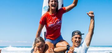 Luana Silva faz história e conquista o 10&ordm; título do Brasil no Mundial Júnior de Surfe