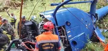 Menina sobrevivente de acidente de helicóptero deve ter alta hoje