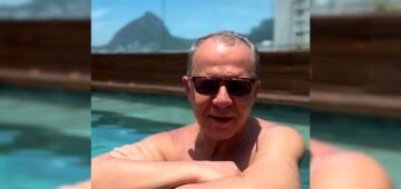 Transparência Internacional reage a vídeo de Sérgio Cabral na piscina: 'Ostenta o que roubou'