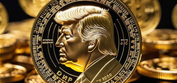 Meme coin de Trump atinge valor de mercado de US$ 10 bilhões