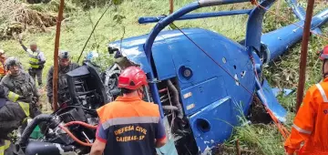 Corpo de empresário que morreu em queda de helicóptero é sepultado