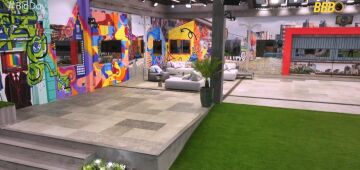 BBB 25: veja a decoração da casa e da área externa, inspirada nos 60 anos da TV Globo