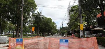 Recife: Alteração no trânsito para obra na Praça de Casa Forte deve ser finalizada nesta sexta (24)