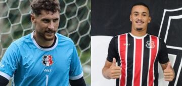 Santa Cruz anuncia rescisão com Deivity e Vini Moura