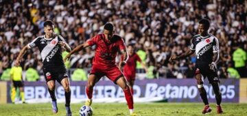 Mesmo com boa atuação, Sport perde para o Vasco em São Januário e segue sem vencer no Brasileirão