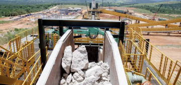 Vale estima produção entre 335 e 345 milhões/t de minério de ferro em 2026