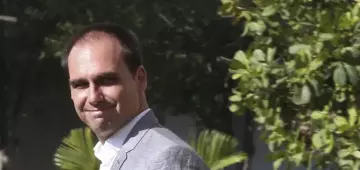 Eduardo Bolsonaro festeja fala de secretário de Estado dos EUA sobre possível sanção a Moraes
