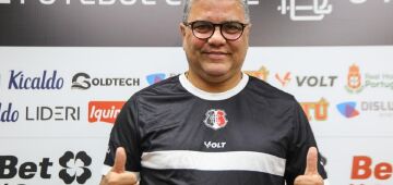 Marcelo Cabo exalta Santa Cruz em apresentação: "clube de uma história linda" 