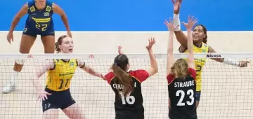 Brasil vence Alemanha e agora enfrenta a campeã olímpica Itália na Liga das Nações de vôlei