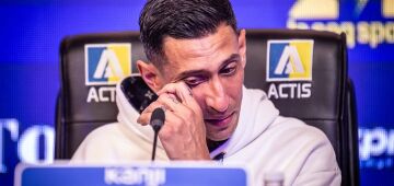 Di María vai às lágrimas em apresentação no Rosario Central: 'É algo muito lindo'