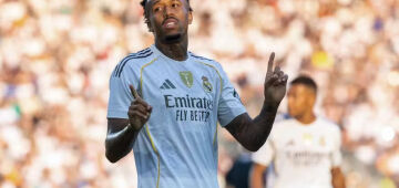 Real Madrid vence e encerra boa fase do Espanyol com gol de Militão e assistência de Vini Jr.