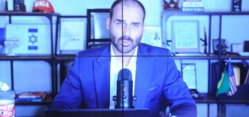 Eduardo diz que família Bolsonaro pode deixar Partido Liberal se Tarcísio se filiar