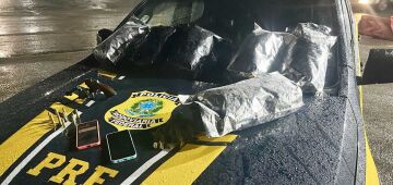 Belo Jardim: PRF prende dois homens com droga e carro furtado; um deles era procurado por homicídios