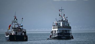 Flotilha com ajuda para Gaza diz que outro de seus barcos foi "atacado" por suposto drone