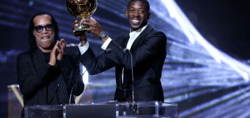 Dembélé somou 1.380 pontos contra 1.059 de Lamine Yamal em votação da Bola de Ouro