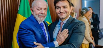 De saída do cargo, Sabino elogia Lula em discurso no Pará: "conte comigo"