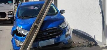 Ocorrências de colisões de veículos em postes crescem 7,6% em Pernambuco