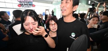 Sul-coreanos detidos em operação migratória nos Estados Unidos retornam ao país