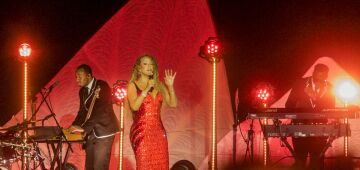 Show de Mariah Carey, chuva e ator famoso com "traje inadequado": veja bastidores do Amazônia Live