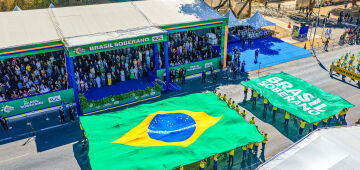 7 de Setembro no DF teve recados sobre soberania, Lula com Motta e ausência de ministros do STF