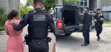 Recife: monitorada por tornozeleira, suspeita de agredir filho é presa ao se aproximar da vítima