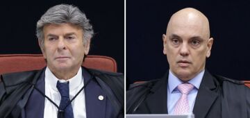 Absolvições, competência do STF e acesso a provas: os oito pontos de divergências entre Fux e Moraes