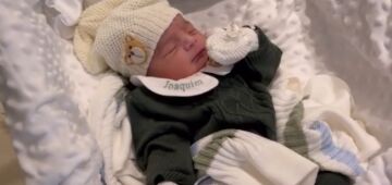 Nasce Joaquim, segundo filho de João Gomes e Ary Mirelle: "Promessa de Deus"