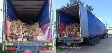 PM apreende carga roubada de óleo lubrificante veicular avaliada em R$ 1,5 mi e prende criminosos