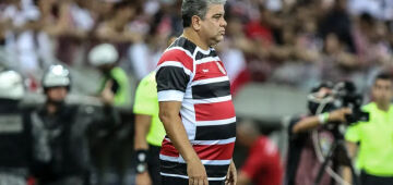 Marcelo Cabo analisa derrota do Santa Cruz e mantém confiança no título da Série D