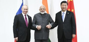 China propõe nova ordem mundial ao lado da Rússia e da Índia