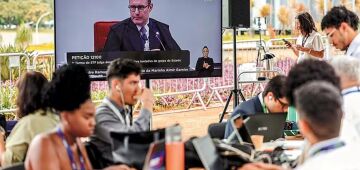 Julgamento da trama golpista turbina audiência da TV Justiça e tem picos de espectadores no YouTube