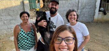 Abrigo busca voluntários para ajudar em "Banho Solidário" em mais de 90 cães no domingo (7)