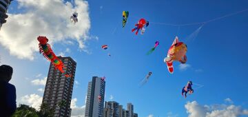 Pipas gigantes vão colorir o céu de Jaboatão dos Guararapes na tarde deste sábado (6)