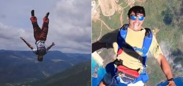 'Entrei no avião e só pensava nele', diz instrutor de empresário morto em acidente de paraquedas