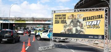 CTTU lança campanha de conscientização para condutores de motos contra excesso de velocidade