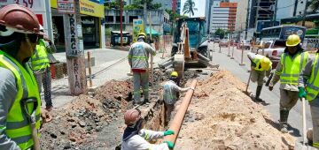 Obras interditam Rua do Jangadeiro e alteram itinerário de ônibus em Candeias