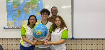 Alunos do IFPE conquistam medalha de ouro e avançam à final da Olimpíada Brasileira de Geografia