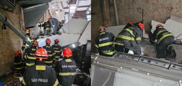Parte de restaurante no qual atua chef Henrique Fogaça desaba na área central de São Paulo