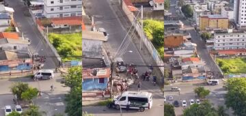 Em Candeias, acidente envolvendo carro roubado deixa um morto e um ferido na manhã desta quinta (30)