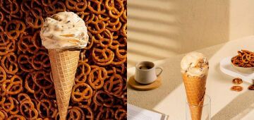 Bacio di Latte lança sorvete no sabor de pretzel nas lojas de todo o Brasil; confira